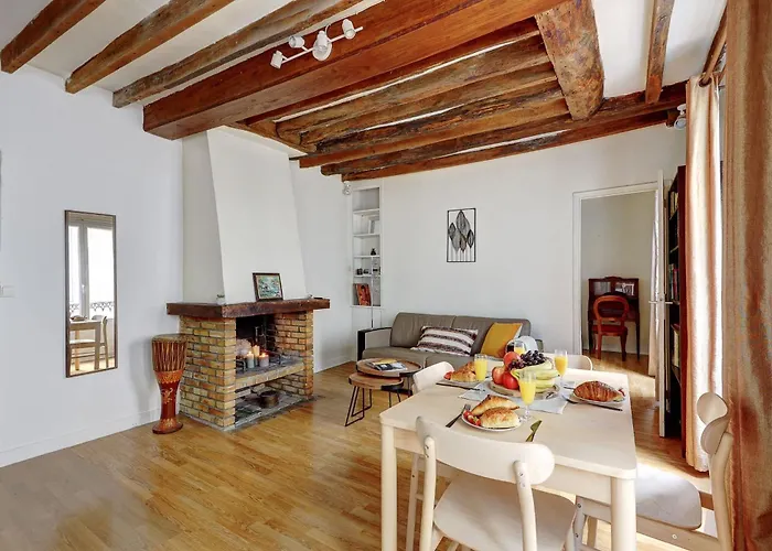 Serenty - 1br Eiffel Tower & Rue Cler شقة *